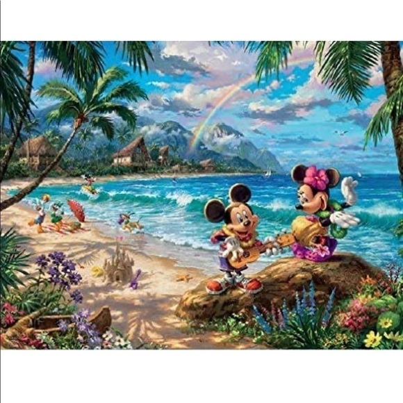 4 in 1 Multipack - Thomas Kinkade - Disney Dreams Collection - Picture 6 of 7
